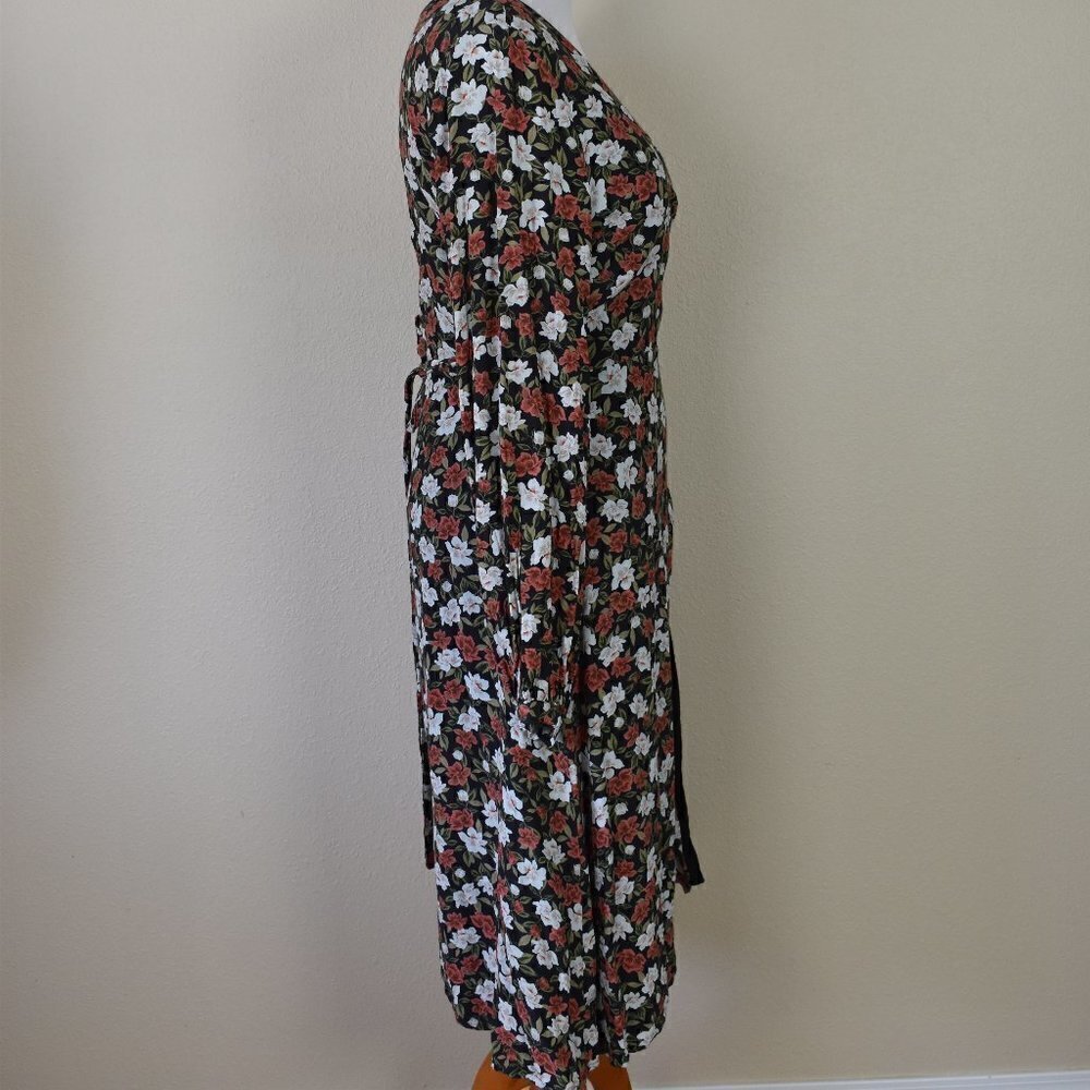 Privacy Please Nixon Midi Wrap Dress XL - Picture 7 of 9